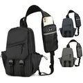 OEM Factory Cheap Customized Logo Men's Crossbody Chest Bag Button Lightweight Waterproof Outdoor Sports Fashion Casual Waist