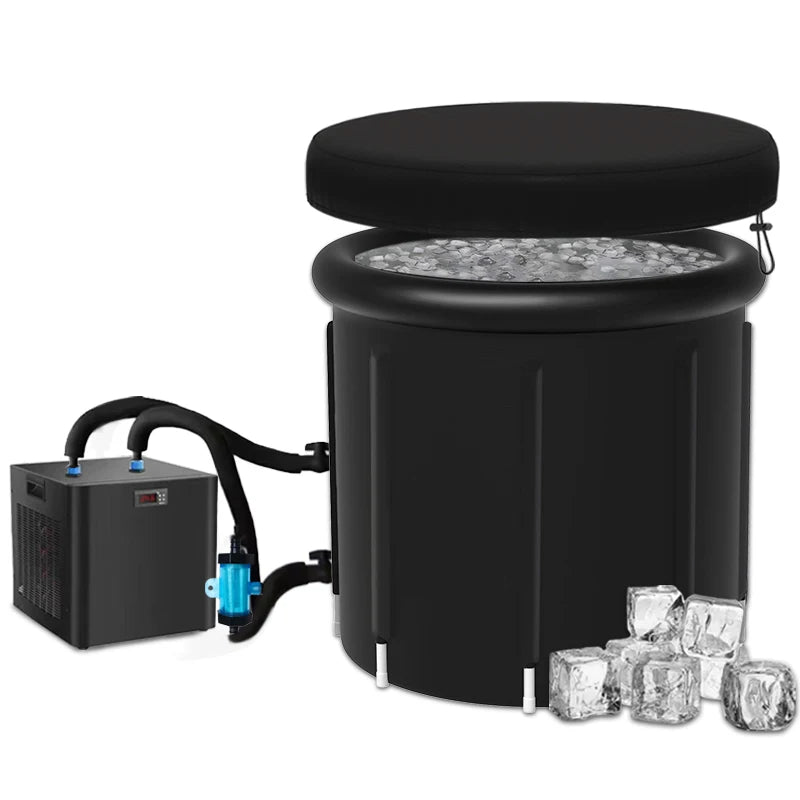 Vanace New Athletic Recovery Cold Plunge Tub Outdoor Sport Cooling Ice Bath With Water Chiller Machine