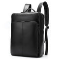 Wholesale Casual Genuine Leather Men Big Sports Business Laptop Backpack Bags for College School Travel