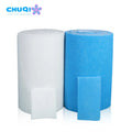 Professional Products for the Filtration Industry Blue and White Secondary Air Filter Media Rolls Clean Air Filter Media Rolls