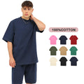 Wholesale Custom Heavyweight 100% Cotton Blank Heavy Weight Oversized T Shirt Men Plus Size Men's T-Shirts