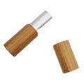 Bamboo Wood Round Empty Make up 5g Eco Lipstick Balm Lip Gloss Tube Packaging Cosmetic Containers