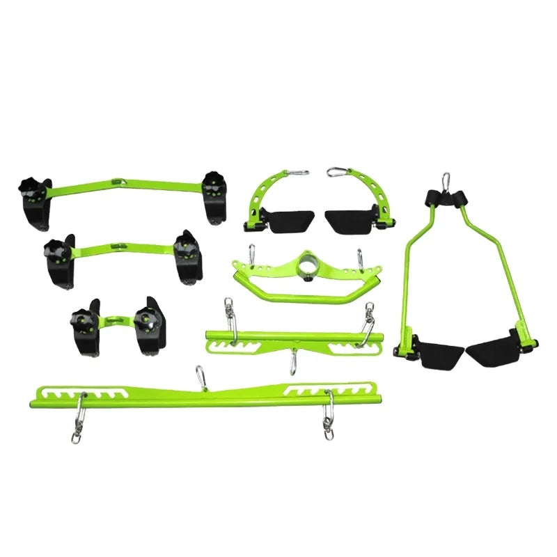 Colorful Fitness Cable Attachment Adjust Mag Grip Adjustable Lat Pull Down Mag Handle bar Grips