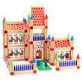 Stock Diy Puzzle Multi-function Pile Toy Model Building Stick Promotional Intelligent Children's Building Blocks
