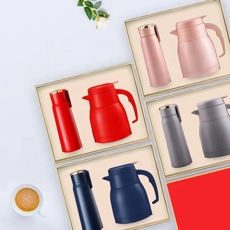 Household Luxury High Quality 304 Stainless Steel Material Vacuum Bottle Kettle Latest Latest Innovative Promotion Business Gift
