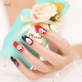 2026 New Hot Selling Nail Polish Stickers 16pcs/strips Nail Wrap Glitter Nail Art Supplier