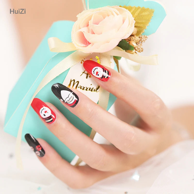 2026 New Hot Selling Nail Polish Stickers 16pcs/strips Nail Wrap Glitter Nail Art Supplier