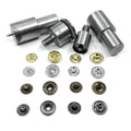 Pressure Snap Molds 10/12.5/15 mm Eyelets Leather Rivets Dies Metal Snaps Installation Tools Europe Button Machine (12 Mm+M 6)