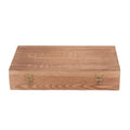 Vintage American Style Rectangle 8-Compartment Wooden Storage Box Moon Cake Chocolate Pie Organization Packaging Box
