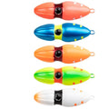 60g-150g Metal Gourd Head Saltwater Fish Jig Lure Slow Jigging Bass Red Snapper Blackhead 120g Printed Condition