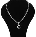 Wholesale Stainless Steel Jewelry Moon Pendant Buckle Necklace for Men Women Hot Sale Necklace