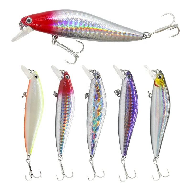 Silver Knife 16g Long Throw Submerged Minoruya Fake Bait Freshwater Sea Fishing Hard Bait Alice Perch