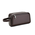 2025 New Designer Business Casual Waterproof Leather Handbag Password Lock Anti-theft Clutch Pu Leather Male Handbag