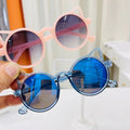 61030 New Designed Girls Fashion Round Frame Sunglasses with Cat Ear