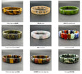 Natural Hand Row Crystal Citrine Agate Amethyst Semi-Precious Gemstone Bead Bracelets Fashionable Charm Customized Jewelry