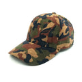 Wholesale Custom Logo Embroidered OEM  6 Panel Structured Pre-Curved Brim Camo Corduroy Fabric Hats Sports Baseball Caps