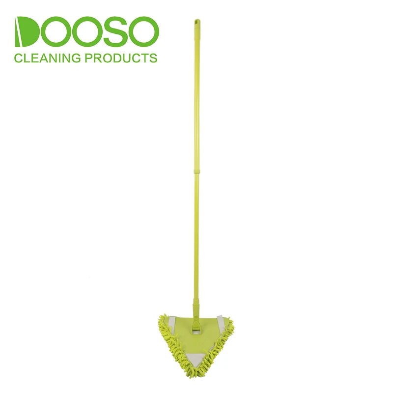 Triangle Mop Wall Cleaner Wall Cleaning Mop with Long Handle Chenille Dust Mop for Cleaning Wall Ceiling
