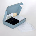 One Stop Adhesive Thermal Jewelry Sticker Label Mailing Box Custom Logo Self-Adhesive Sealing Tear Strip Packaging Shipping Box