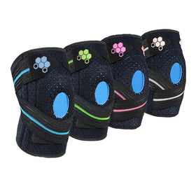 KS-907 Open Patella Knee Support for Stability Knee Brace with Elastic Strap for Running Sports