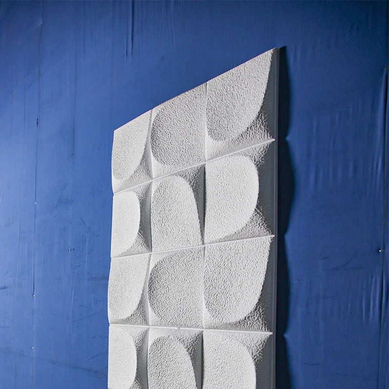 Modern Design Indoor/Outdoor Waterproof 3D Wall Art Stylish Polyurethane (PU) Stone Panels Big Slab Bread Wall Panel