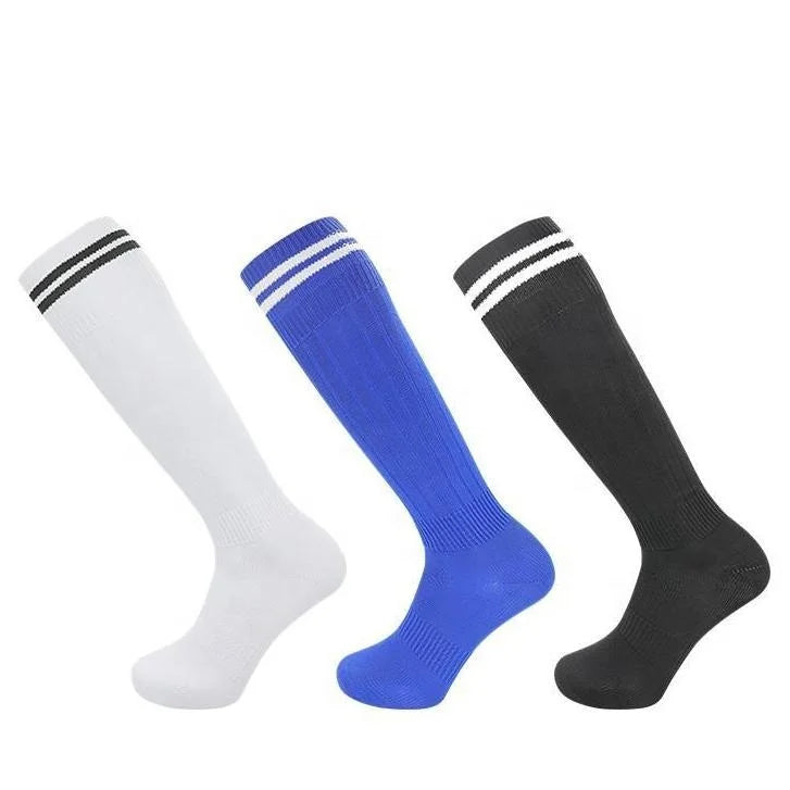 Wholesale Socks Long Running Stocking Quick Drying Polyester Spandex Breathable Sports Football Socks football practice jersey