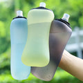 Cycling Water Bottle X3-Handheld Mountain Road Bike Outdoor Portable Squeeze Large Capacity Folding Sports Running Water Bottle