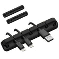 Stock Fast Delivery Multifunctional Silicone Cable Clip Strong Adhesive USB Wire Cord Organizer Efficient Cable Management