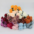E07649  Wholesale Bulk Fake Flower Shop Supplies Material Wedding Artificial Silk Peony Flower Bouquet with Stem for Event Decor