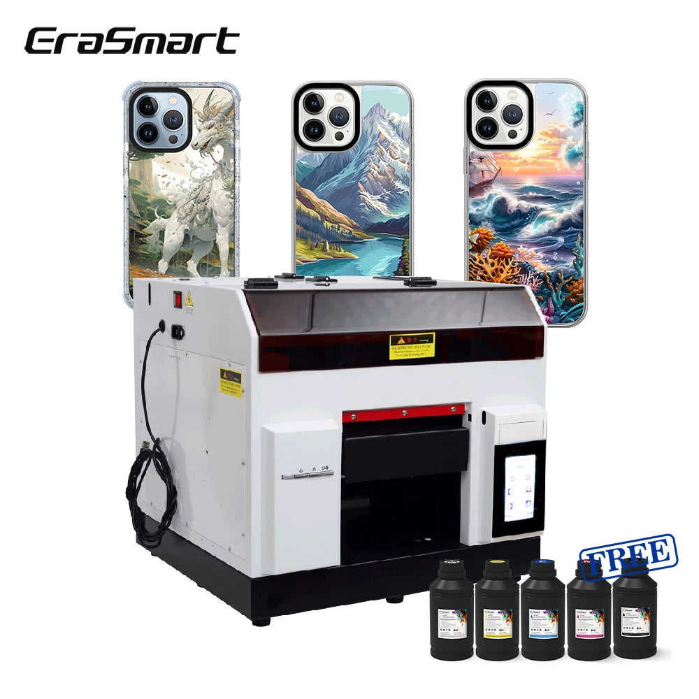 A4 UV Aluminum Labels Tags Nameplates for Equipment Blank Anodized Anodised Metal Custom Logo Color Printing Machine