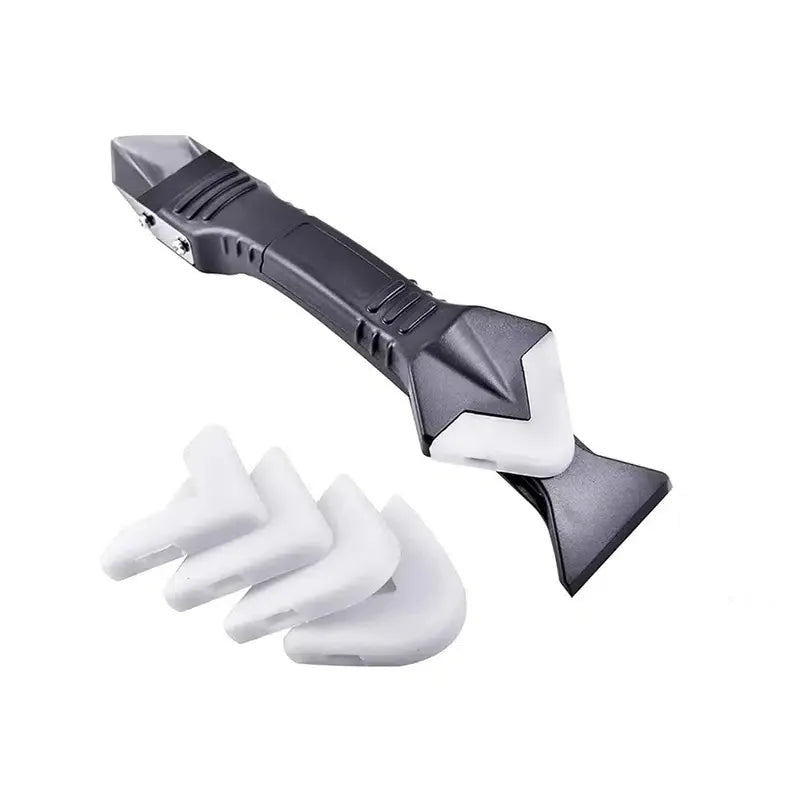 Silicon Remover Tool  3 in 1 Silicone Remover Scraper Tool  Plastic/Metal Scraper Silicone Caulking Tool Silicone Caulking Tool