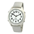 Original English/German/French Accent Atomic Talking Watch With Clear Loud Alarm Watch for Visually Impaired and Blind People