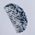 DIY Custom Hair Brush Tortoise Luxury Wide Tooth Cellulose Tortoise Brown 15cm Tortoiseshell Tail Acetate Comb Set