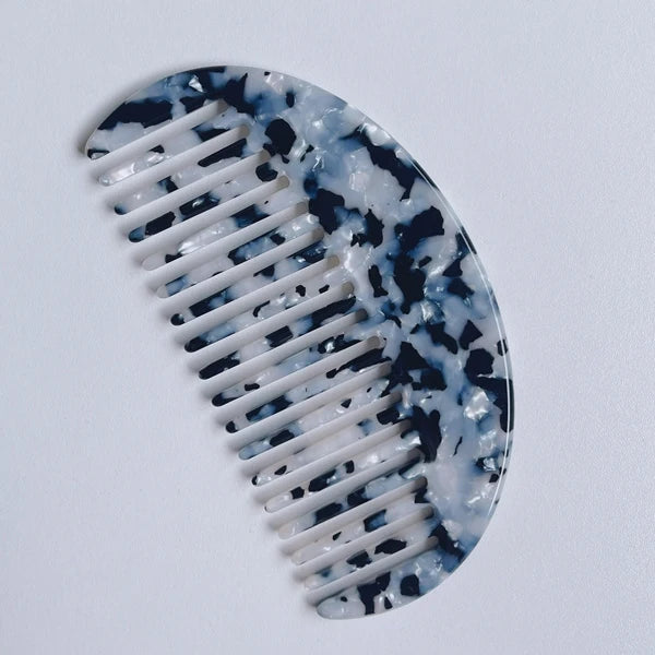 DIY Custom Hair Brush Tortoise Luxury Wide Tooth Cellulose Tortoise Brown 15cm Tortoiseshell Tail Acetate Comb Set