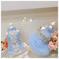 New Fresh Princess Style Pet Clothes Dog Puff Skirt and Vest