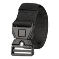2025 New Arrival Quick Release Metal Buckle Tactical Belt Alloy Buckle Fabric Belt for Men