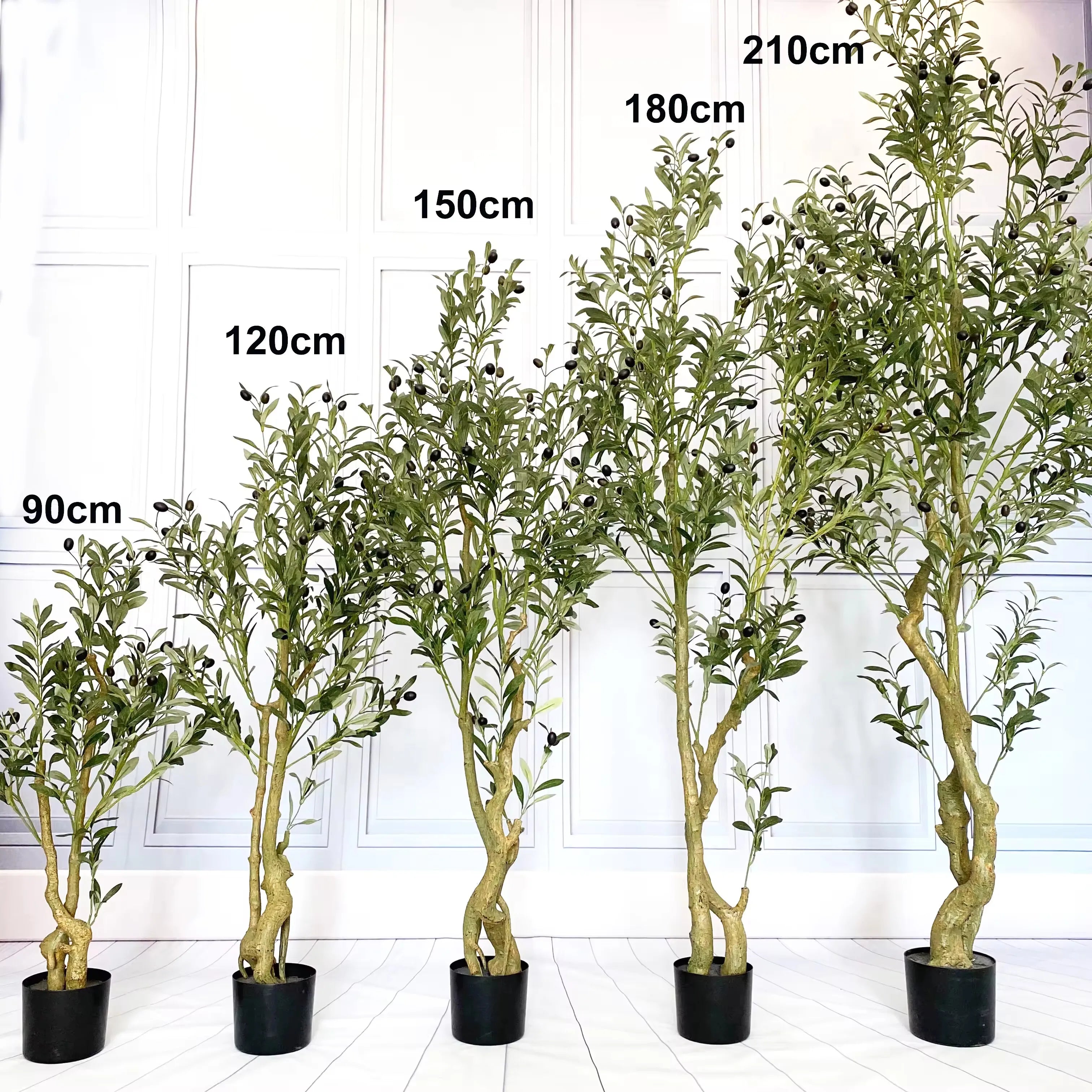 P-027 Good Quality Plastic Tree Olive Tree Artificial Plant for Decoration Artificial Tree Indoor