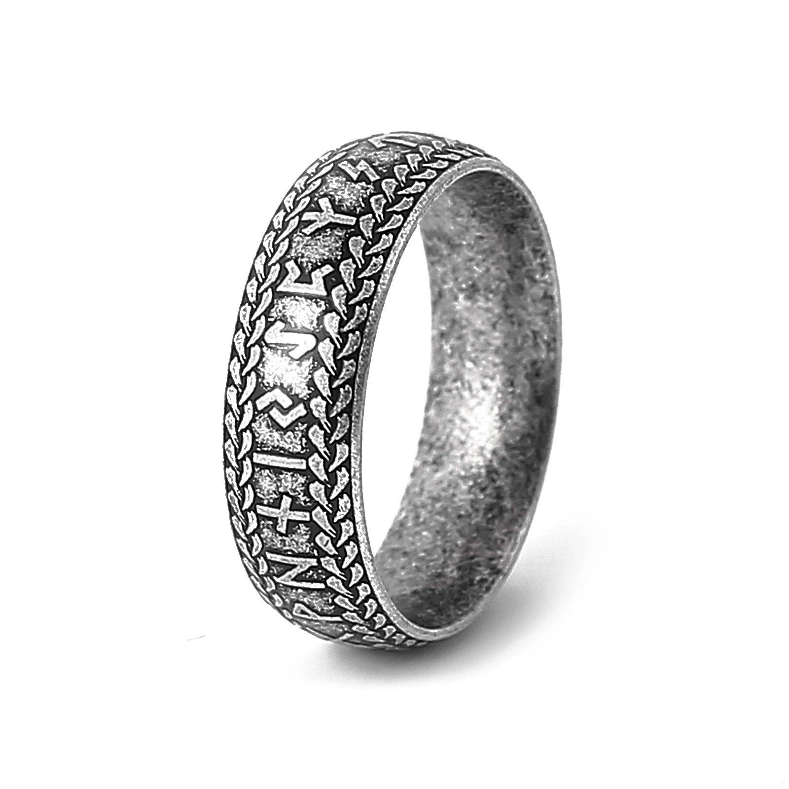 Viking Rune Spinner Ring for Mens Tourist Souvenir Kolovrat Amulet Rings Viking Christmas Gifts for Mens  Viking Jewelry