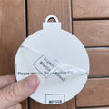 MDFSUB Best Price Christmas Tree Hanging Ornament Christmas Balls Sublimation Christmas Pendant Sublimation Blank Mdf Ornament