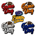 New Rugby Game Day Chenille Embroidery Iron on Big Patch Rugby Chenille Patch