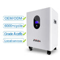 Powerwall 48v 200ah 10kwh Home Lithium Battery Storage 5kw 51.2v 100ah Wall Mounted Lifepo4 Battery Energy Solar System MegaBDM