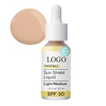 Private Label Sunscreen Serum Spf 30 Tinted Sunscreen for Glow Skin Use As Foundation or Makeup Primer Best Sunscreen