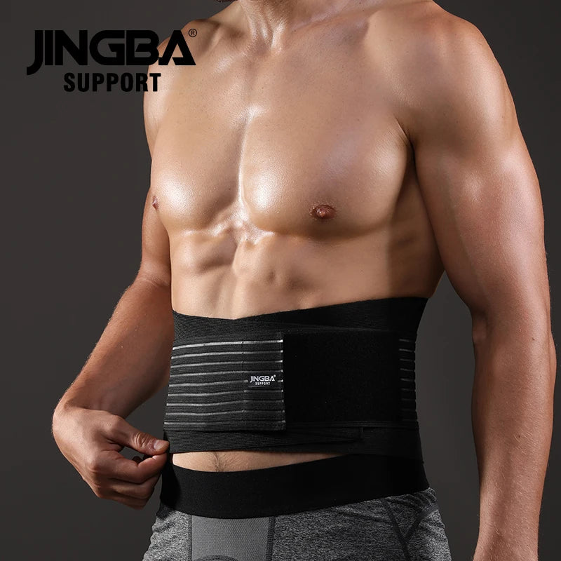 JINGBA Wholesale Breathable Outdoor Cycling Running Basketball Weightlifting Waist Support with Stays Waist Trainer Shaper
