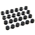Black Steel Chicago Screw Set Cross Head DIY Kydex Leather Holsters Clamps Knife Sheaths Black Oxide Finish Metric MegaBDM
