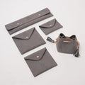Newest Product Custom Portable Microfiber Drawstring Jewelry Bag for Bracelet Necklace Ring