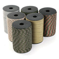 4mm Diameter 100m 328 Feet Length High Strength 550 Pattern Paracord with 9 Strands for Outdoor Camping Use