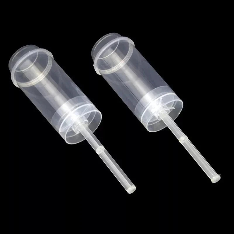 Plastic Jelly Ice Cream Push-up Containers Lids Base Cake Pop Shooter for Desserts Confetti Push Pop Christmas Valentine's Day