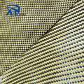 Fashionable Popular Design Twill Weave Pattern Yellow Carbon Aramid Hybrid Fabric for Protective Gear