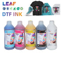 LEAF High Premium 500ml 1000ml DTF Pigment Printing Ink Direct to Film T-shirt DTF Printer Ink for Clothing T-shirt Printing