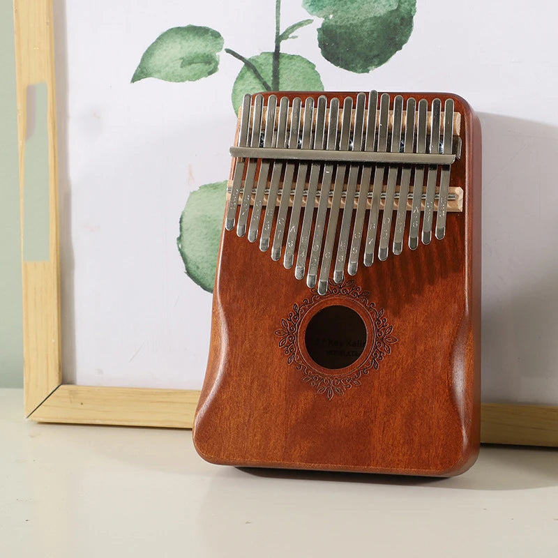Wooden Thumb Piano Musical Instrument Toy High-quality 17-Key Kalimba Gift Set