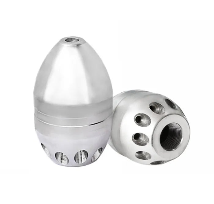 BYCO 360 Degree High Pressure Clean Sewer Pipe Cleaner Drain Wash Jetting Spray Nozzle for Cleaning Pipelines